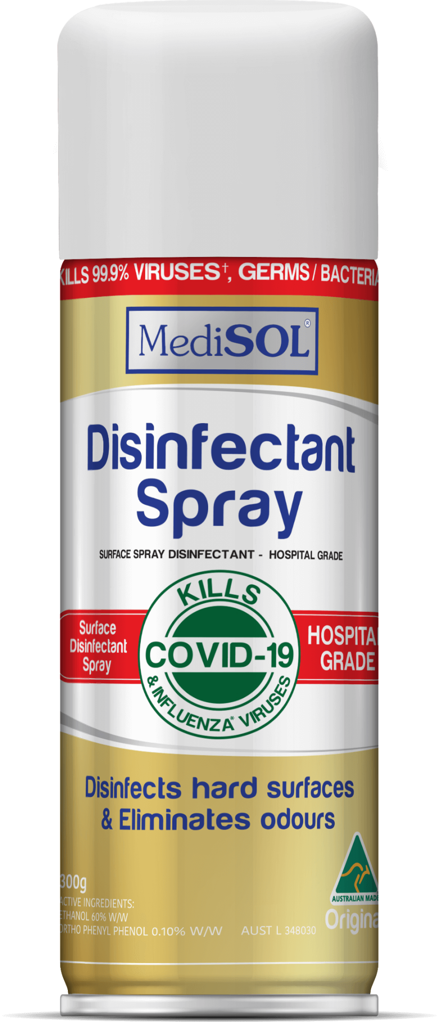 MediSOL Disinfectant Spray 300g Nova Pharm