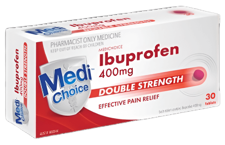 MediChoice Ibuprofen 400mg tablet blister pack